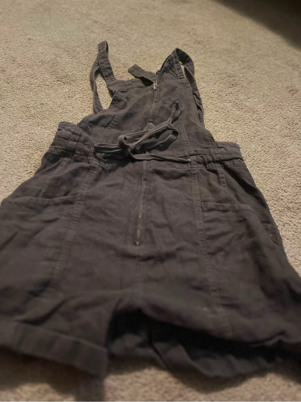 Womens Kancan overall shorts  with Adjustable Straps